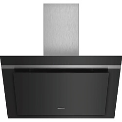 Hotte décorative inclinée 80cm 680m3/h noir - lc87khm60 - SIEMENS 