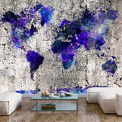 Paris Prix Papier Peint World Map : Ink Blots 140 x 200 cm 