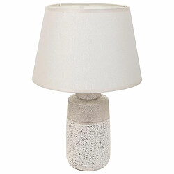 Lampe de bureau Alexandra House Living Argent Céramique 12 x 30 x 12 cm 