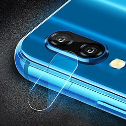 Wewoo 0.3mm 2.5D transparent protecteur de lentille de caméra arrière film de verre trempé pour Galaxy M10