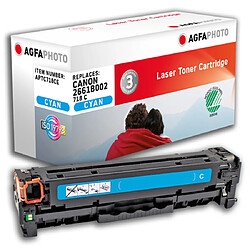 AgfaPhoto APTC718CE Cartouche de toner Cyan 1 pièce(s)