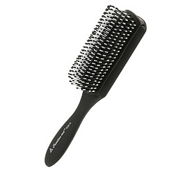 Acheter Outil De Brosse De Peigne De Coiffure Antistatique Réglable De Salon Noir #B