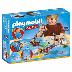 Playmobil® Pirates avec support de jeu Playmobil Play Maps 9328