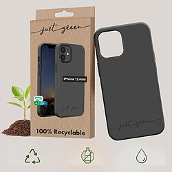 Avis Coque iPhone 12 Mini Recyclable Just Green Noir