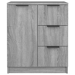 Avis Maison Chic Buffet,Meuble de Rangement,commode pour salon,Cuisine Sonoma gris 60x30x70 cm Bois d'ingénierie -MN12272