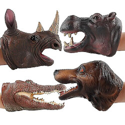 Acheter Universal Animal Head Hand Puppet Figure Toy Gants pour enfants