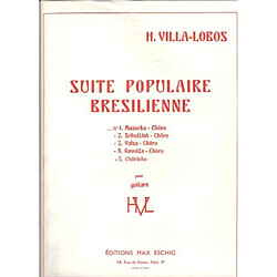 Suite populaire brésilienne No1 :Mazurka-choro - Guitare