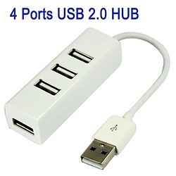 Wewoo Pour Apple Computer 4 Ports USB 2.0 HUB