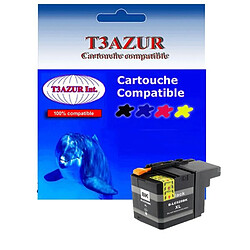 T3AZUR - Cartouche compatible Brother LC529XL (LC529XLBK) Noire 