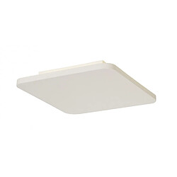 Slv PLASTRA SQUARE applique, carré, plâtre blanc, 48 LED, 3000K 