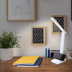 Universal Lampe Lampe de table LED Lampe de table pliable 3 mode couleur Réglable Luminosité réglable Touch(blanche)