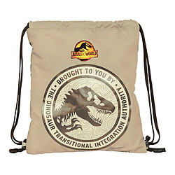 Sac à dos serré par des ficelles Jurassic World Dominion Marron (35 x 40 x 1 cm) 