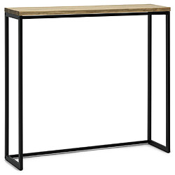 Ds Meubles Table Mange debout 30x120x110 cm Noir Table Mange debout Icub - industriel vintage 30x120x110 cm Noir