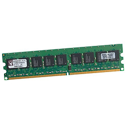 1Go RAM Serveur Kingston KVR667D2E5K2/1G DIMM PC2-5300E ECC 240-Pin 667Mhz · Occasion 