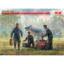 Icm Figurine Mignature German Luftwaffe Ground Personnel (1939-1945)