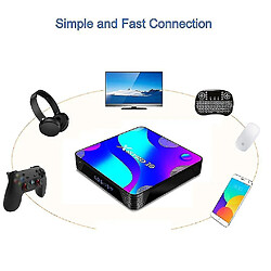 Acheter Universal X88pro Smart Set-Top Box Player RK3188 4K Dual 2.4g / 5g WiFi Wireless Network TV Box Android