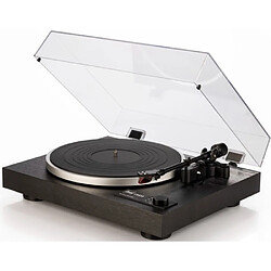 Dual CS 418 Platine Vinyle RCA Manuellement Via Coolblue Aluminium Noir