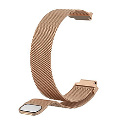 Avis Wewoo Bracelet pour montre connectée milanais de Garmin Forerunner 235 22cm Or