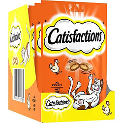 Catisfactions Friandises au poulet 60 g (x6) 