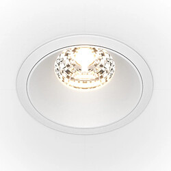 MAYTONI Downlight Encastré Rond Blanc, 1250lm, 4000K 