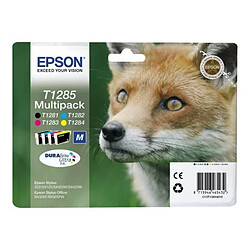 EPSON T1285 cartouche d encre noir et tricolore capacité‚ standard 5.9ml and 3 x