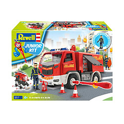 Revell Maquette camion : Junior Kit : Camion d'incendie avec figurine