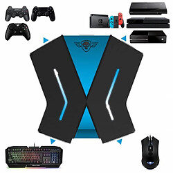 Pack Cross Gamer Pro Clavier Souris Tapis Casque Convertisseur pour Xbox One PS4 PS3 Switch