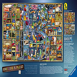 Avis Ravensburger colin Thompson - Awesome Alphabet B, puzzle 1000 piAces