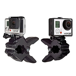 Avis Wewoo Support Holder noir pour GoPro Hero 4 / 3+ / 3/2/1 Action Sports Caméras Jaws Flex Clamp Mount