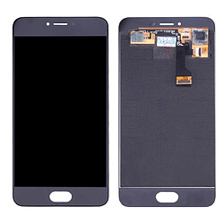 Wewoo Pièce détachée Meizu Pro 6 noir Écran LCD + Tactile Digitizer Assemblée