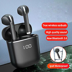 GUPBOO Nouveau J05 TWS Bluetooth Écouteurs Sport Casque Sans Fil HiFi Stéréo Casque Musique avec Micro pour Android IOS Smart Phones 