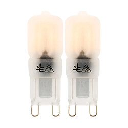 Elexity - Ampoules Lot de 2 pépite LED Pépite 2,5W G9 200lm 3000K - Elexity