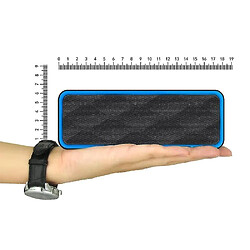 Universal YYH- (bleu) Réservateur de carte de douche LED Bluetooth résistant à l'eau FM Radio TF Lecteur pas cher