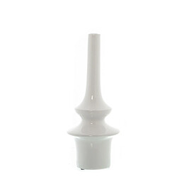 Vase Alexandra House Living Blanc Céramique 18 x 17 x 44 cm 