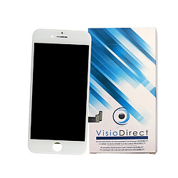 Visiodirect Ecran complet compatible avec IPHONE SE 2020 blanc vitre tactile + ecran LCD sur chassis