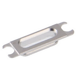 Wewoo Argent pour iPhone 5 pièce détachée Tail Connecteur Hole Rack