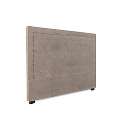 Tête de lit Nolwen Velours Taupe 160cm