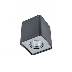 Luminaire Center Plafonnier spot moderne Harris Noir