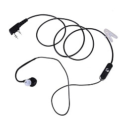 GUPBOO Casque avec microphone, 2 contacts, 3,5 mm, 2,5 m