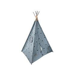 Atmosphera, Createur D'Interieur Tipi pour enfant avec motifs Dream - H. 160 cm - Bleu