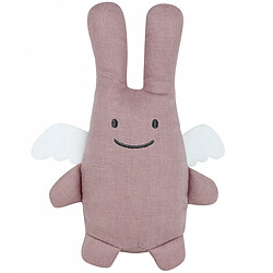 Doudou en lin Ange Lapin Rose 20Cm - Trousselier 