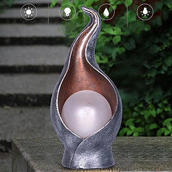 Lampes solaires En Plein Air Jardin de Résine Art Décor Étanche Jardin Cour Lumières LED Lampe pour Jardin, Pelouse, Patio, décoration voie