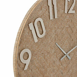 Paris Prix Horloge Murale Design Rotin 90cm Naturel