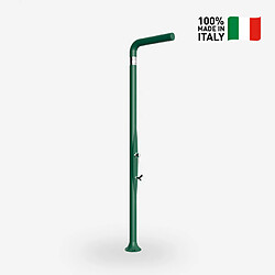 Douche extérieure de jardin avec mélangeur Arkema Design Funny Yang T225, Couleur: Vert foncé