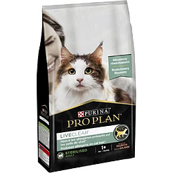 Proplan PRO PLAN LIVECLEAR Croquettes riche en Saumon - pour chat adulte stérilisé (1 an et +) - 1,4kg