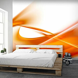 Paris Prix Papier Peint Abstraction Orange 154 x 200 cm