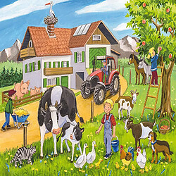 Avis Schmidt Spiele - 56216 - À La Ferme, 3x24 Pcs