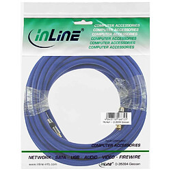 Avis Câble S-VHS, InLine®, PREMIUM, prise doré, 4 broches mini DIN mâle/mâle, 10m