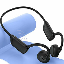 Bh328 Casque À Conduction Osseuse 32G Mémoire Bluetooth 5.3 Étanche Sports De Plein Air Équitation Écouteur Noir