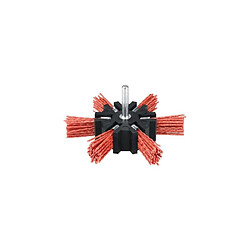 Selection Brico-Travo Brosse éventail nylon rouge ls 100 3500